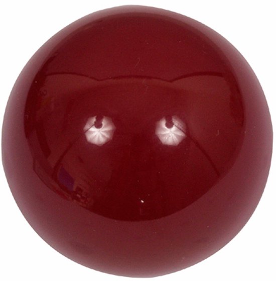Aramith biljartbal 61.5mm donker rood
