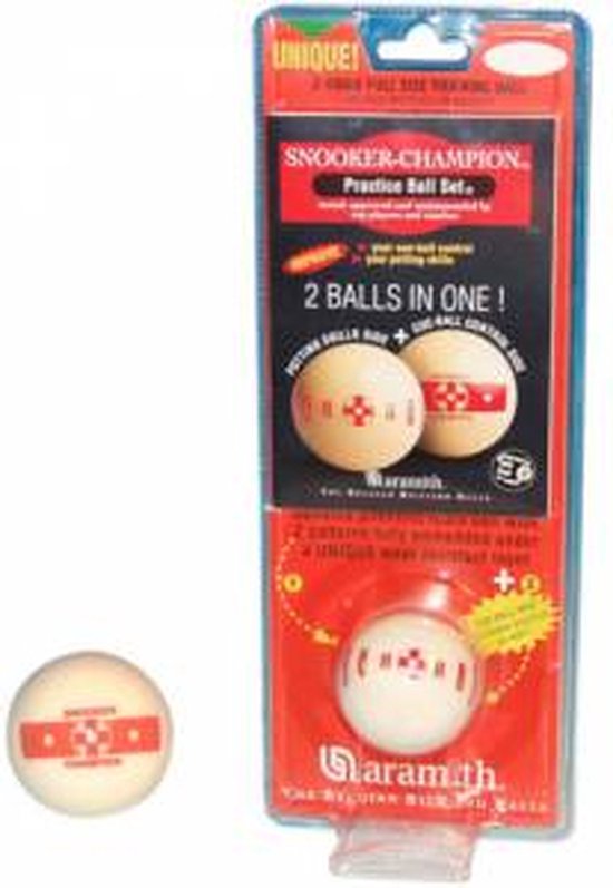 Aramith Nic Barrow's Ultimate snooker training bal 52.4mm