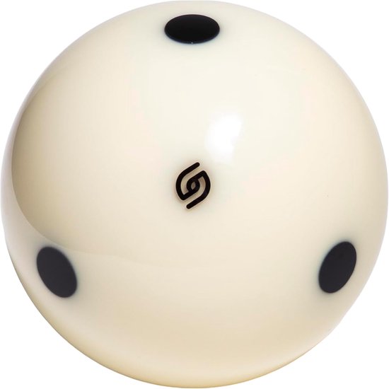 Aramith Tournament Black 6 dots cue ball