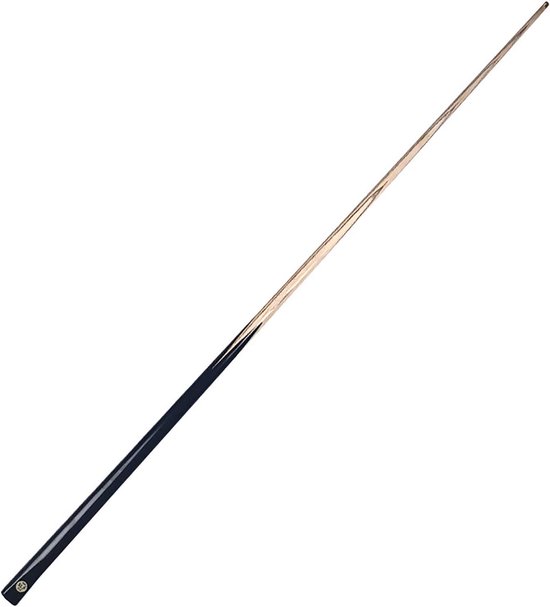 B poolkeu - Biljartstok - Thuis spelen - Gemaakt van essenhout - 145 cm - Zwart