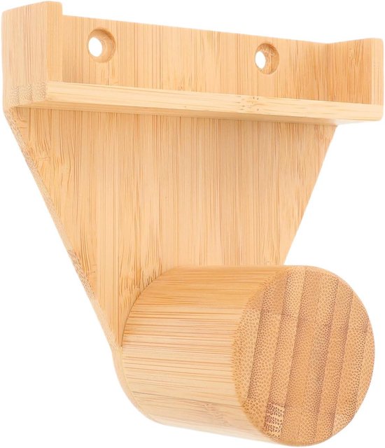 Bamboe Krijthouder - Biljartkrijt Organizer - Biljartzaal Inrichten - Ruimtebesparende Wandmontage - 12 x 11.9 x 6.2 cm - Geel