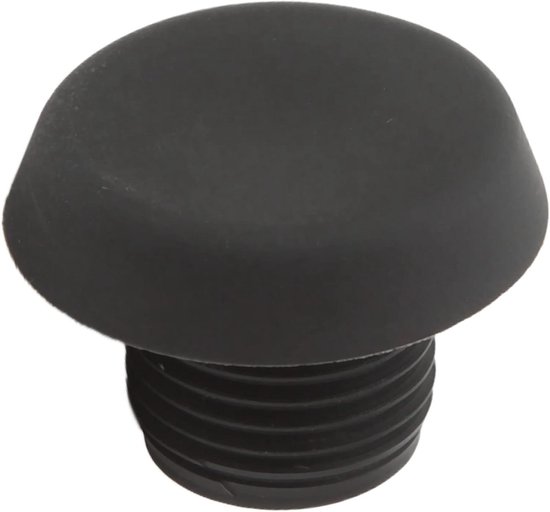 Beschermende rubber dop voor biljartkeu - bumper voor onderkant keu - standaard formaat - zwart - biljart accessoire. van Buffalo