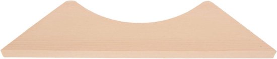 Bevestigingsblok Pooltafel - Houten Strip - Tafelonderhoud - Veilige Bevestiging - 24 cm - Beige