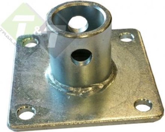 Bevestigingsplaat steunpoot, 112 x 112 mm, Montageplaat van Péncó