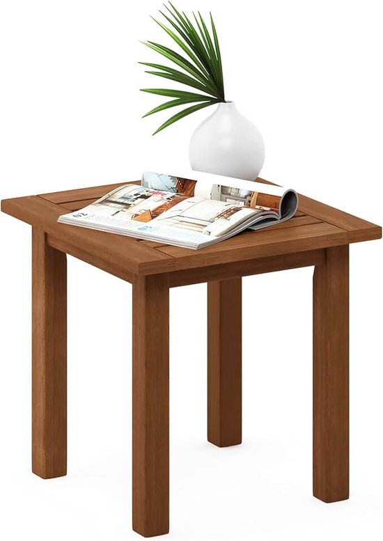 Bijzettafels, hout, natuurlijk, 45 (B) x 43,9 (H) x 44,45 (D) cm, FG18506