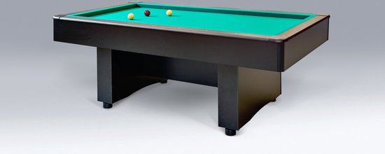 Bilijardai® - Dino Biljart - Carambole biljart - 7Ft - 320kg - 1-Delig Braziliaans 19 mm Leisteen - Verstelbare metalen poten - groen- laken van 40% wol - Made in Europe - Made in Lithuania - 1 jaar fabrieksgarantie- Driebanden biljart- van Bilijardai