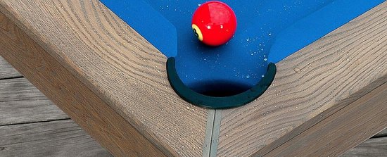 Bilijardai Pooltafel Vision OUTDOOR - 7ft tafel voor buiten - leisteen - optioneel met afdekbladen- weerbestendig