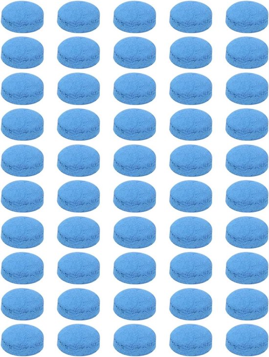 Biljart accessoire set - 50 stuks zwembad keu tips vervanging kit voor biljart en snooker - biljart stick benodigdheden van Merkloos