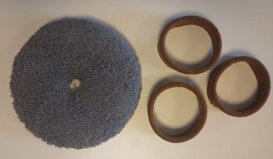 Biljart ballen poetsmachine onderdelen voor 3 ballen van Merkloos