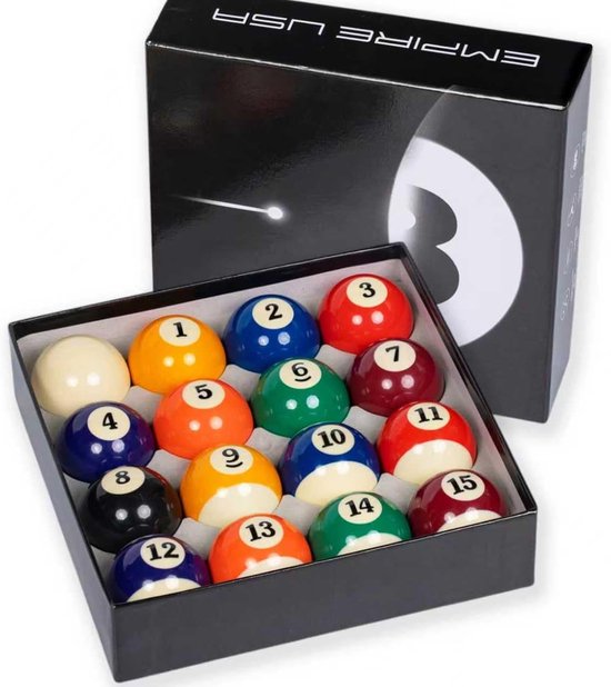 Biljart Ballen Set - Pool Ballen - Wedstrijd Spelen - Standaard Maat - 2.25 Inch