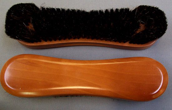 Biljart borstel paardenhaar. Bruin van Buffalo