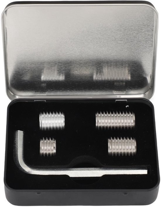 Biljart Cue Gewicht Verstelbaar - Aluminium - Set van 4 Gewichten - 0,3/0,5/1,0/1,5 oz - Inclusief Inbussleutel - Geschikt voor Cuetec - Biljartaccessoires