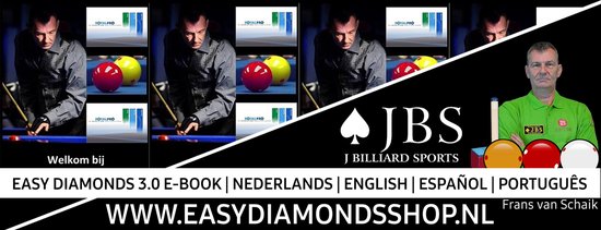 Biljart Easy Diamonds les boek A4 van LUCASI