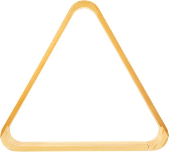 Biljart Frame - Mini Driehoek - Pool Spel - Stijlvol Design - 32 cm - Houtkleur