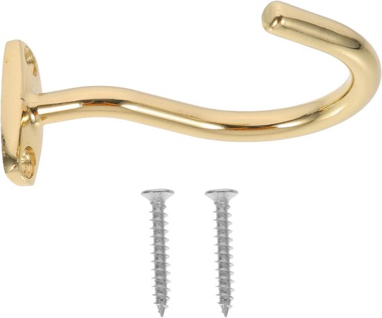 Biljart Haak - Keu Houder - Biljart Accessoires Opbergen - Stabiel Ijzer Materiaal - 9x6x3.5cm - Goud