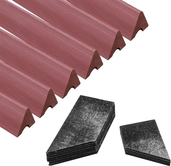 Biljart K66 rubberen buffer biljarttafel rail kussen (set van 6) bumpers reservebumpers accessoires - 7/8/9 voeten en biljarttafel kussenslopen set van 12-3 mm / 0,12 inch