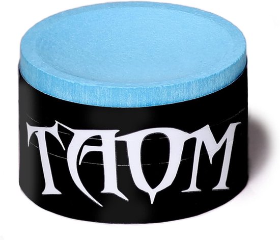 Biljart Keu Krijt - Pool Krijt - Precisie Spel - Langdurige Grip - 5.5 x 4.1 cm - Blauw van Merkloos