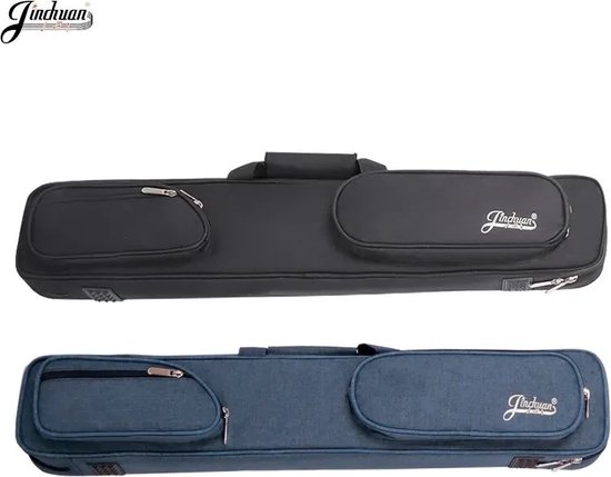 Biljart keu of pool tas 3+4 blauw van Merkloos