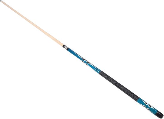 Biljart Keu - Pool Stick - Precisie Spel - 2 Delig Ontwerp - 147 cm Lengte - Natuurlijk Hout
