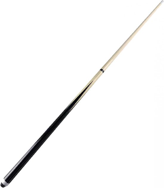 Biljart Keu - Pool Stick - Thuis Spelen - Verstelbare Lengte - 92 cm - Zwart Beige van Merkloos