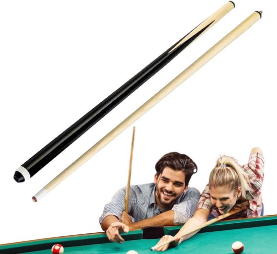Biljart Keu - Poolstick - Spel Verbeteren - Splitsbare Constructie - 145 cm - Bruin van Merkloos