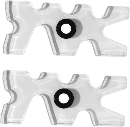 Biljart Keu Rek - Poolstok Houder - Biljart Spelen - Transparant Acryl Materiaal - 11.5x6.5CM - Transparant