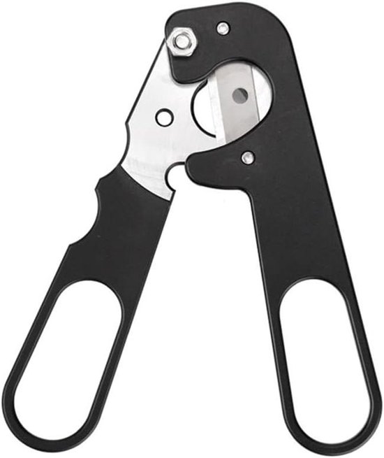 Biljart Keu Tip Shaper - Pool Keu Reparatie - Keu Onderhoud - Compact Ontwerp - 12 cm - Zwart