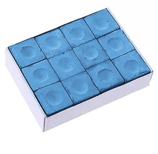 Biljart krijt blauw van Master