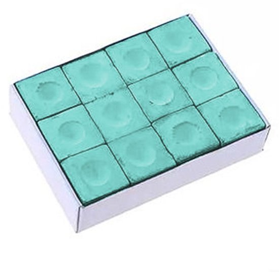 Biljart krijt groen van Merkloos