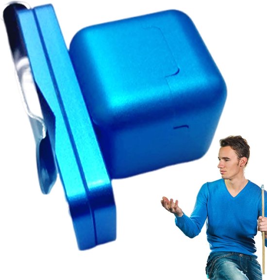 Biljart Krijthouder - Compacte Hoes - Snelle Toegang - Magnetisch Bevestiging - 62 x 3 x 43 cm