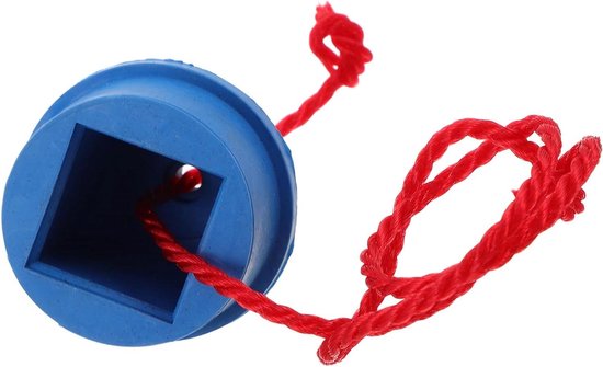 Biljart Krijthouder - Poolkrijt Clip - Biljart Accessoire - Rubberen Antislip Grip - 4x3x3 cm - Blauw