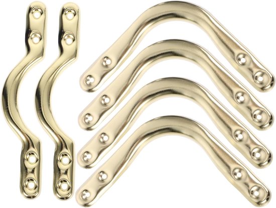Biljart Net Zakken - Hoekbeugels - Pooltafel Onderhoud - Set van 4 - 15 cm - Zilver