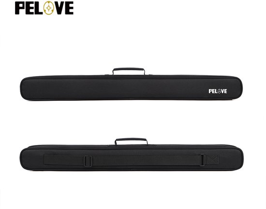 Biljart / pool tas 1+1 donkerblauw van Merkloos