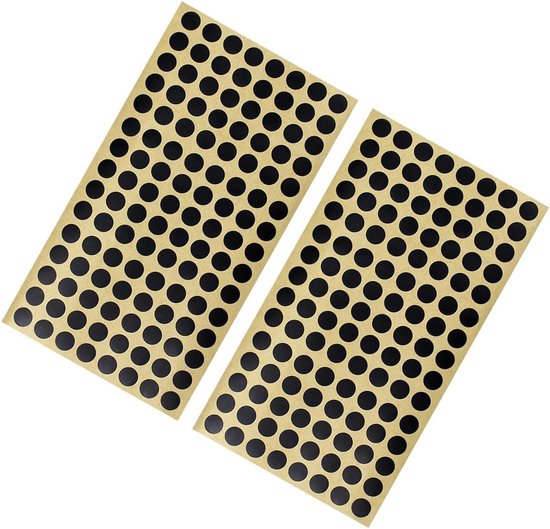 Biljart Punt Stickers - Snooker Markers - Biljart Spel - Vezelweefsel Slijtvast - 23 x 13 cm - Meerdere Kleuren