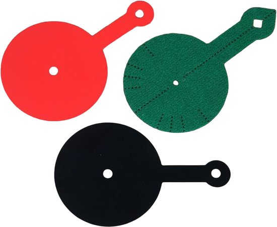 Biljart Richttrainer Pad - Pool Oefenmat - Precisie Shots Oefenen - Set van Drie Stuks - 95 x 57 cm