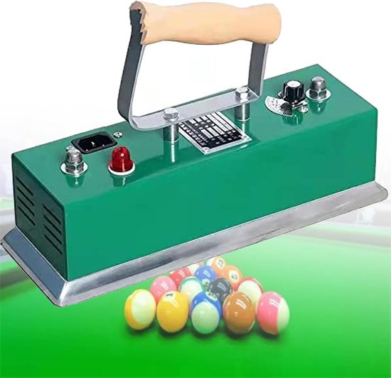 Biljart Tafelkleed Ijzer - Pooltafel Borstel - Tafelonderhoud - Verstelbare Temperatuur - 300 mm Breed