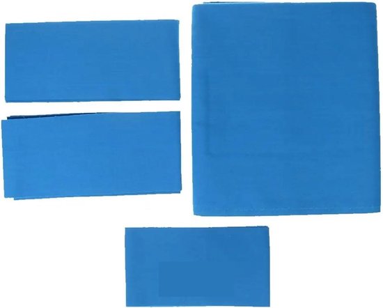 Biljart Tafelkleed - Pooltafel Vilt - Spelverbetering - Glad Speeloppervlak - 2.8 m - Blauw