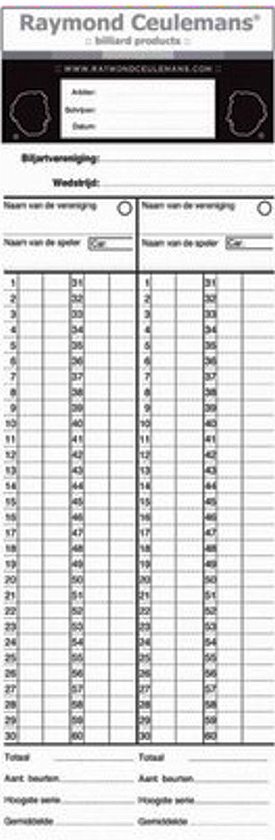 Biljart telblok van Buffalo