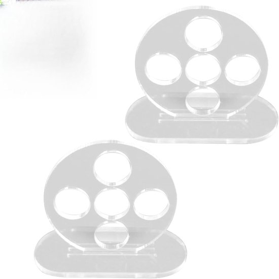Biljart Trainingshulpmiddelen - Richthelper Stabilisator - Stabiele Slagen - 5-Gaats Ontwerp - 762 x 635 cm - Transparant van Merkloos
