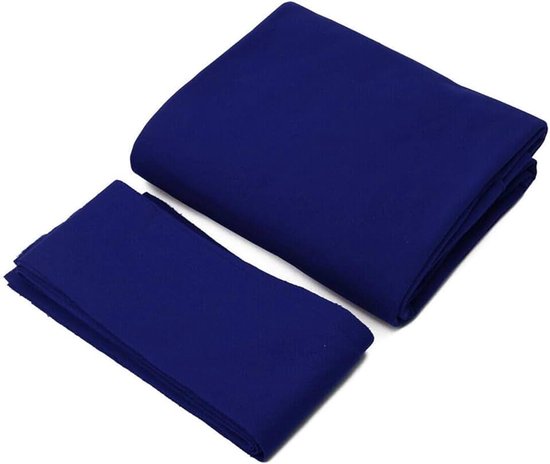 Biljartbiljarttafelkleed - Kamgaren wol + nylon biljartdoek - tafelkleed Home Hotel 7/8/9 voet mat 6 stuks strepen bar biljart biljart tafelkleed professioneel duurzaam