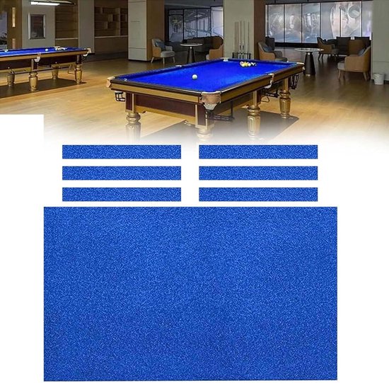 Biljartdoek Biljarttafelkleed - Pool Vilten Doek - Bal Precisie Rollen - Superieure Rekbaarheid - Voor 7/8/9ft Tafels - Groen