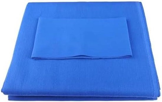 Biljartdoek - Pooltafel vilt - Spelverbetering - Nylon mix - 9ft - Blauw