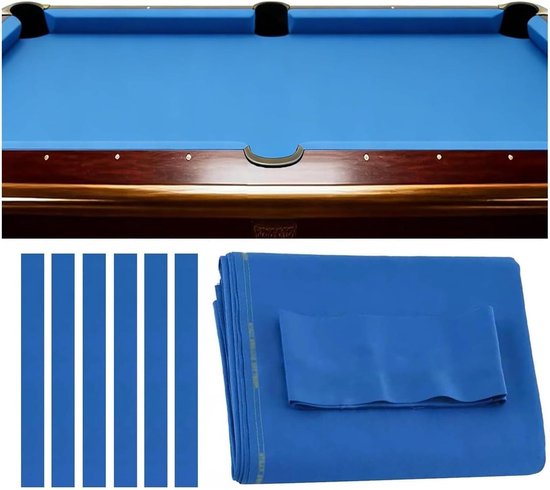 Biljartdoek Pooltafel - Vilten Doek Snooker - Precisie Spelen - Verdikte Hoge Dichtheid - 7/8/9ft Tafels - Groen