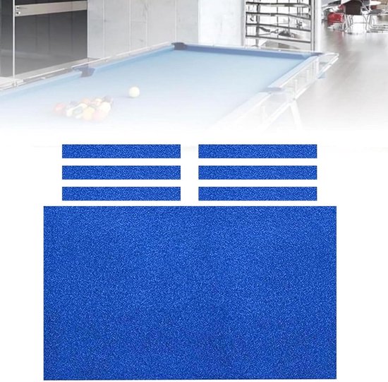 Biljartdoek - Pooltafelkleed Vilten - Biljart Spelen - Duurzaam Anti-Kras - 8FT - Groen