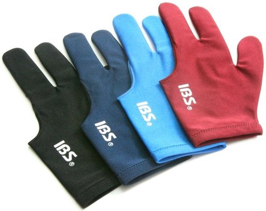 Biljarthandschoen IBS - marineblauw van Longoni