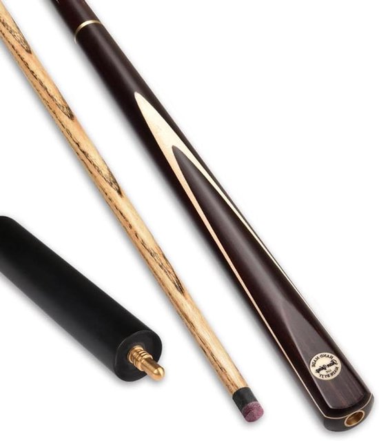 Biljartkeu 3/4 - Poolkeu Snookerkeu - Biljart Spelen - Handgemaakt Ash Hout - 145 cm - Niet gespecificeerd