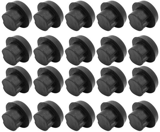 Biljartkeu Cover - 20 Stuks - Rubber Plug - Eindkap - Bumper - Onderkap - Hoogwaardige Kwaliteit
