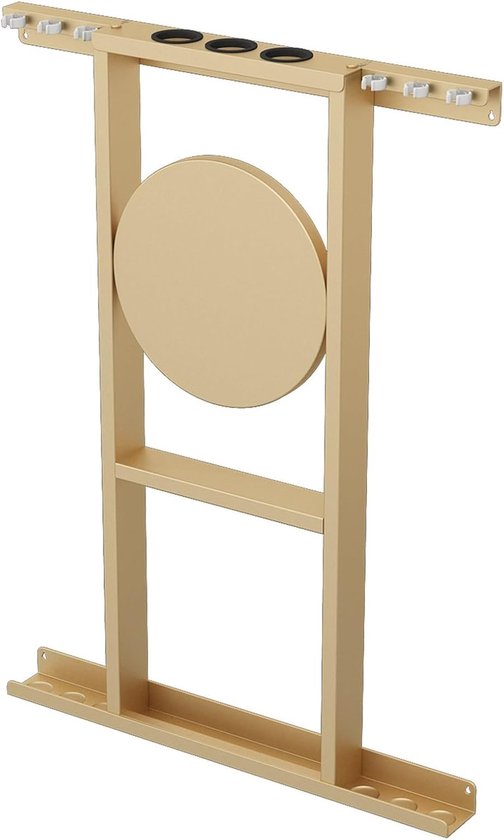 Biljartkeu Houder - Keurek Zwembad - Speelkamer Organisatie - Duurzaam Koolstofstaal - 62x85cm 72x85cm - Goud van Merkloos