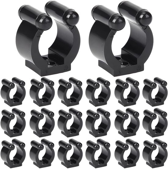 Biljartkeu Houders - Poolrek Clips - Keu Opslag - Hoogwaardig Kunststof - 20 Stuks