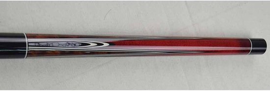 Biljartkeu - Keu - Carambole Spelen - Verstelbaar Gewicht - 141 cm - Rood van Merkloos